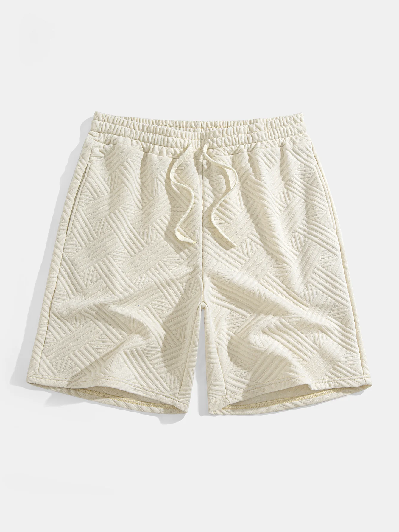 Gestreiftes Jacquard-T-Shirt & Shorts-Set - Image 16