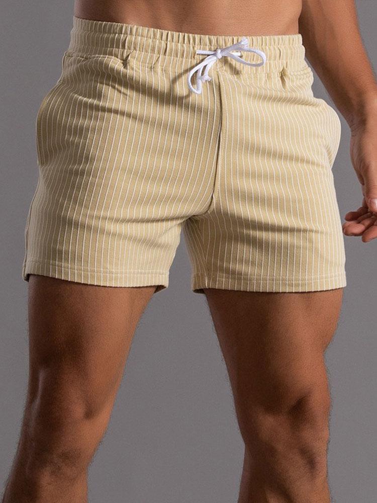 Gestreifte Jersey-Shorts 3" - Image 6