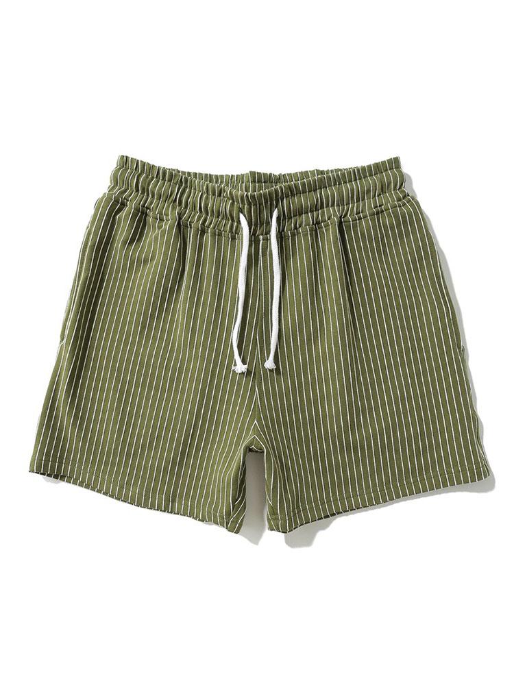 Gestreifte Jersey-Shorts 3" - Image 7