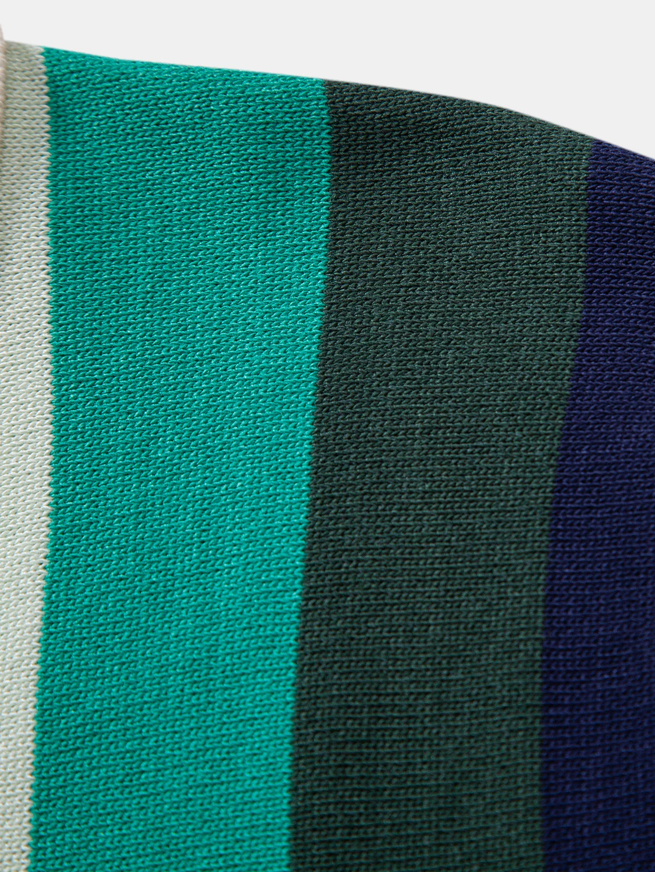 Gestreiftes gestricktes Poloshirts-Shirt - Image 6