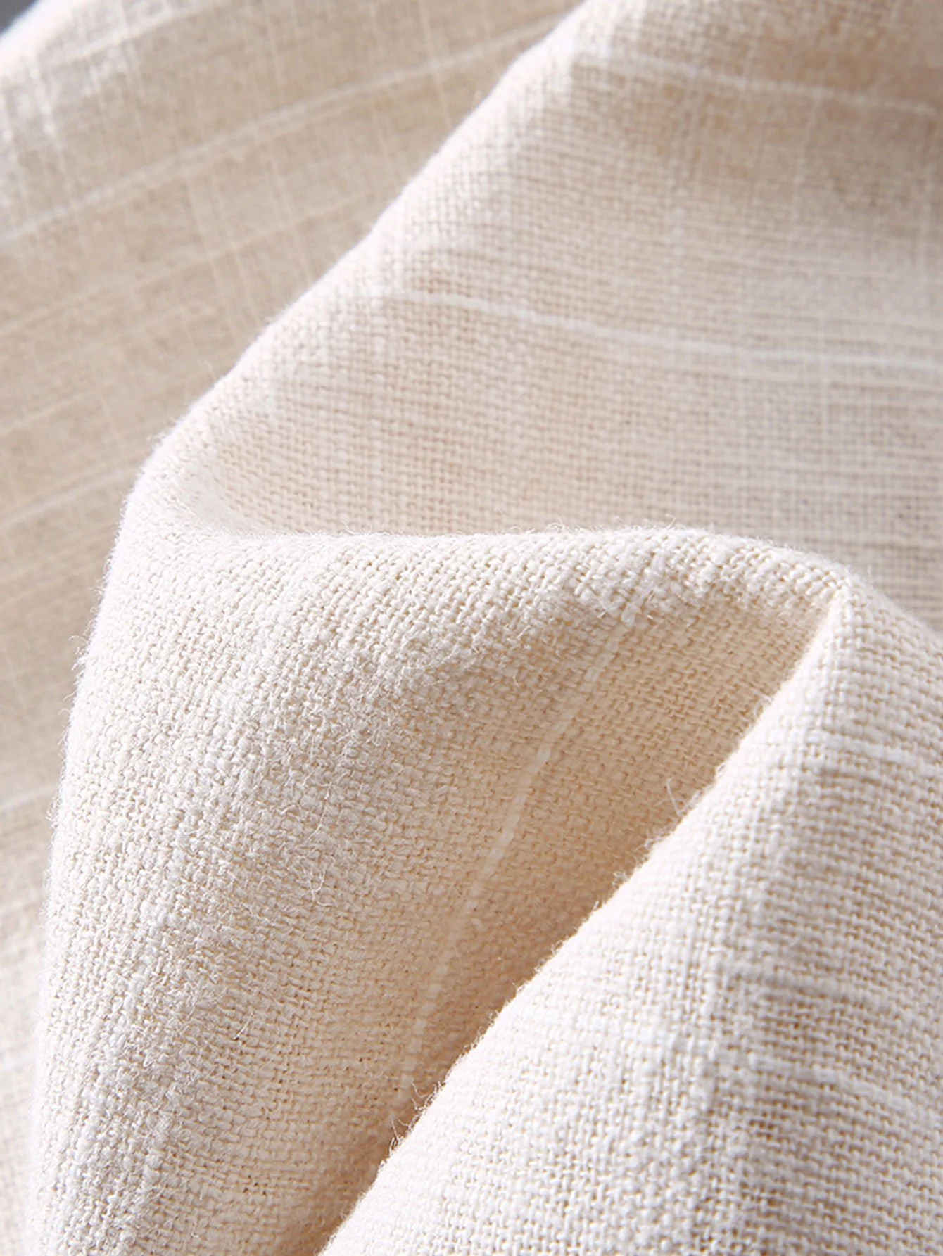 Gestreifte Leinen-Baumwoll-Mix Cropped-Hosen - Image 8