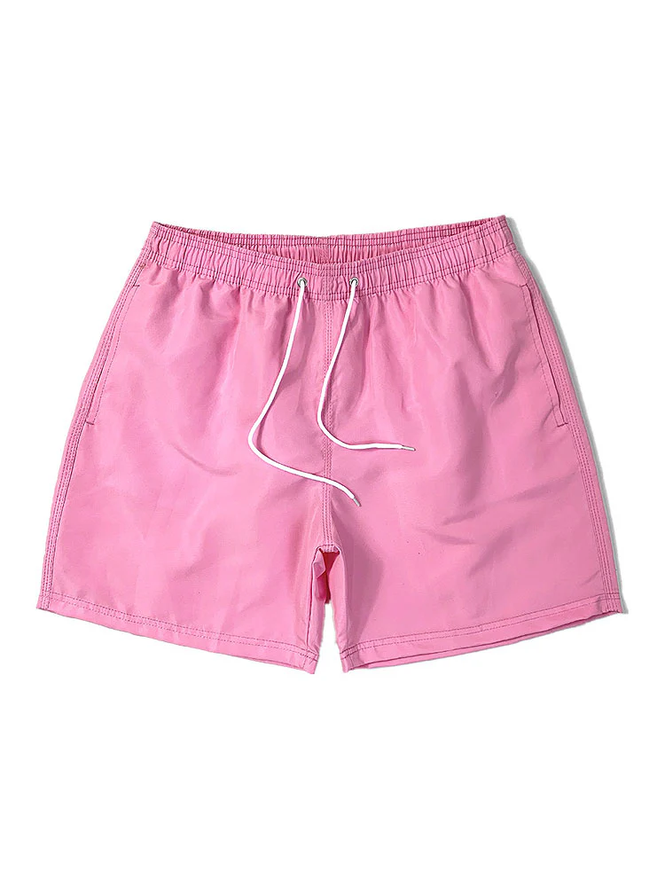 Gestreiftes Druckhemd mit Knöpfen & Badeshorts - Image 9