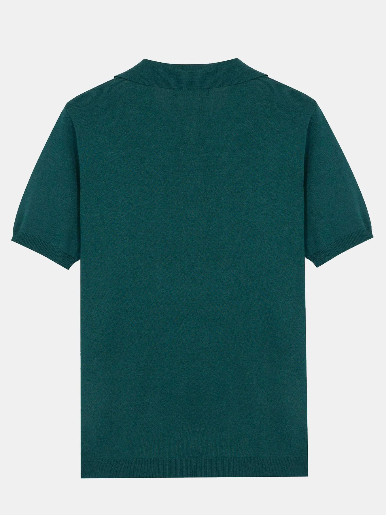 Gestreiftes Kurzarm-Button-Up-Pullover-Polo - Image 2