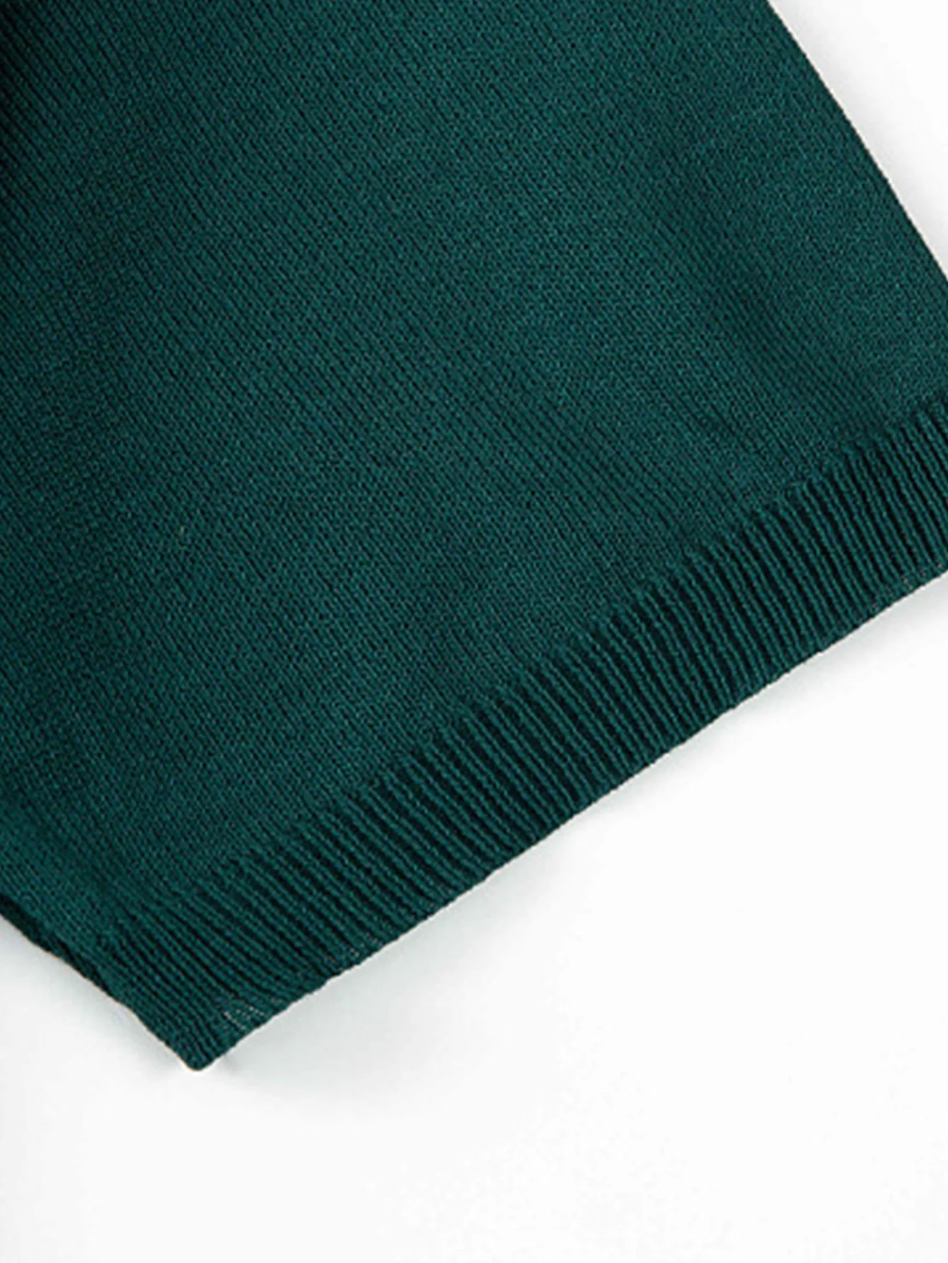 Gestreiftes Kurzarm-Button-Up-Pullover-Polo - Image 4