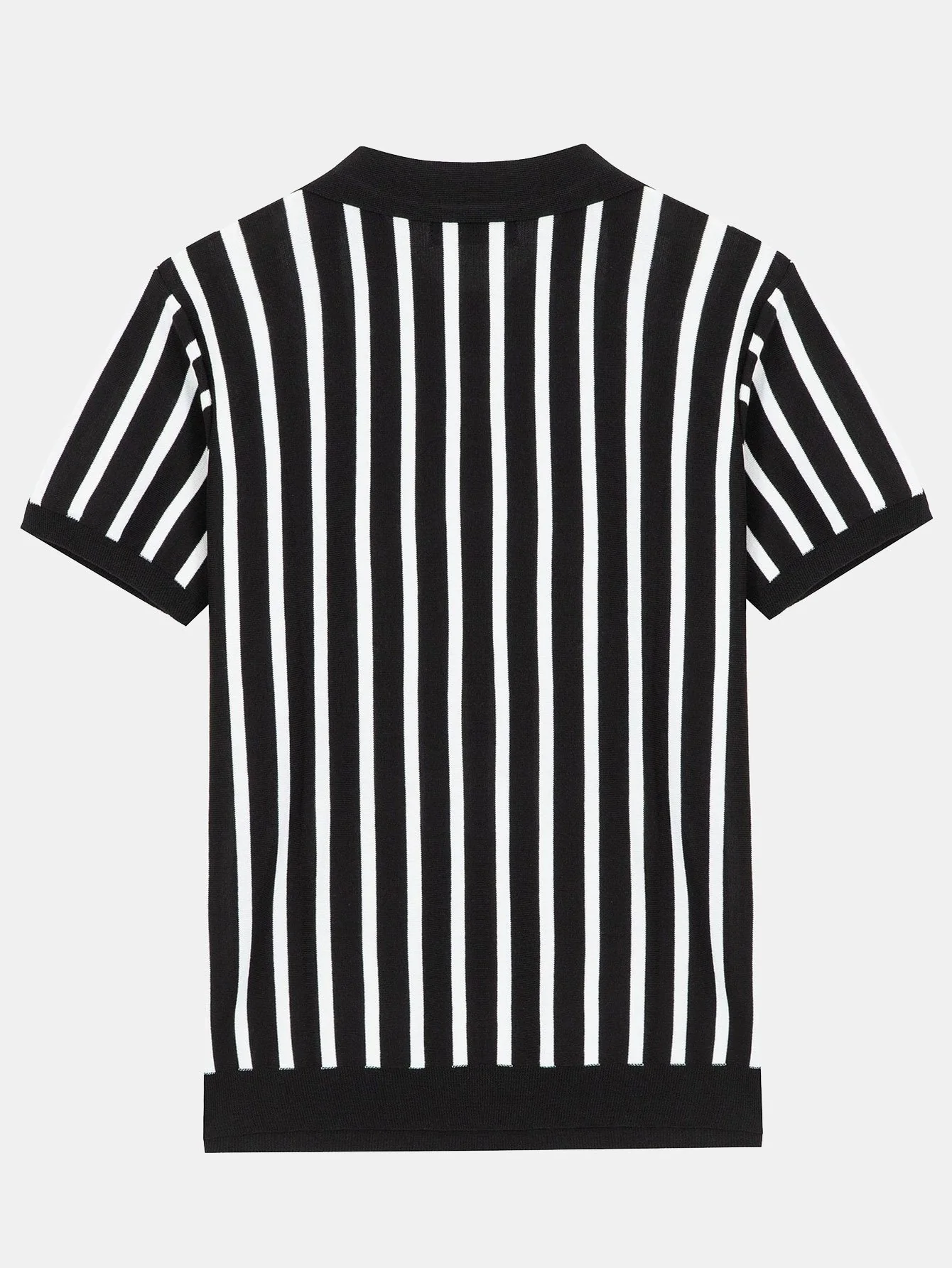 Gestreiftes Kurzarm-Pullover-Polo - Image 2