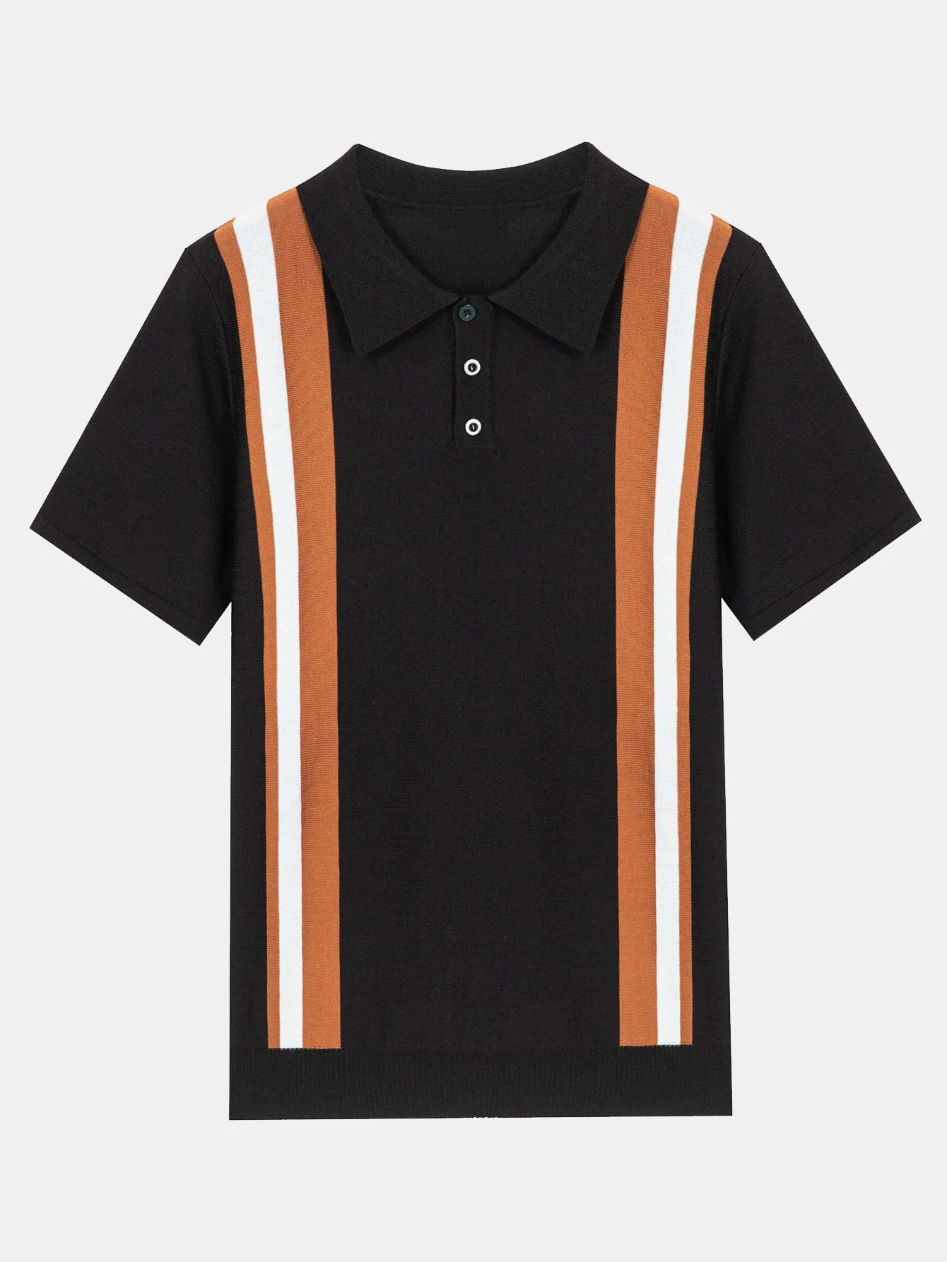 Gestreifter Sweater-Polo - Image 2