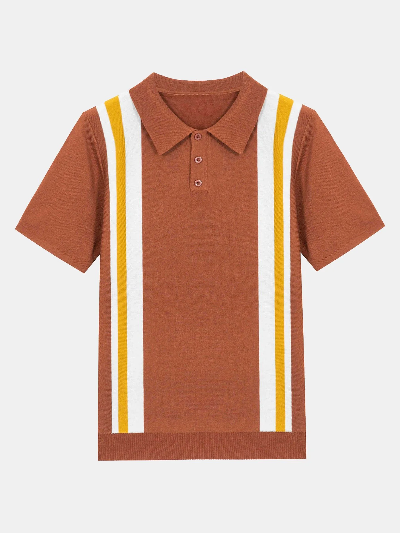 Gestreifter Sweater-Polo - Image 3