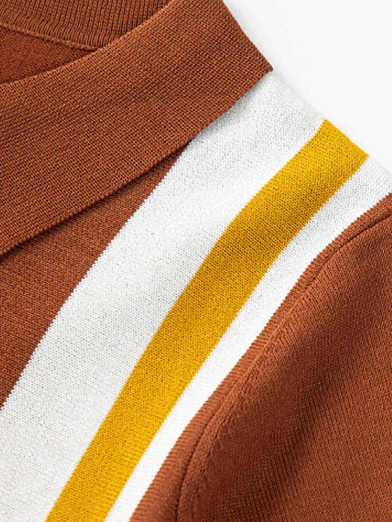 Gestreifter Sweater-Polo - Image 5