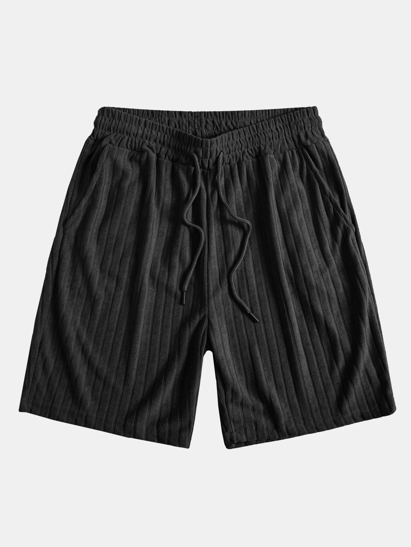 Striped Terry Cuban Shirt & Striped Terry Cuban Shorts - Image 13