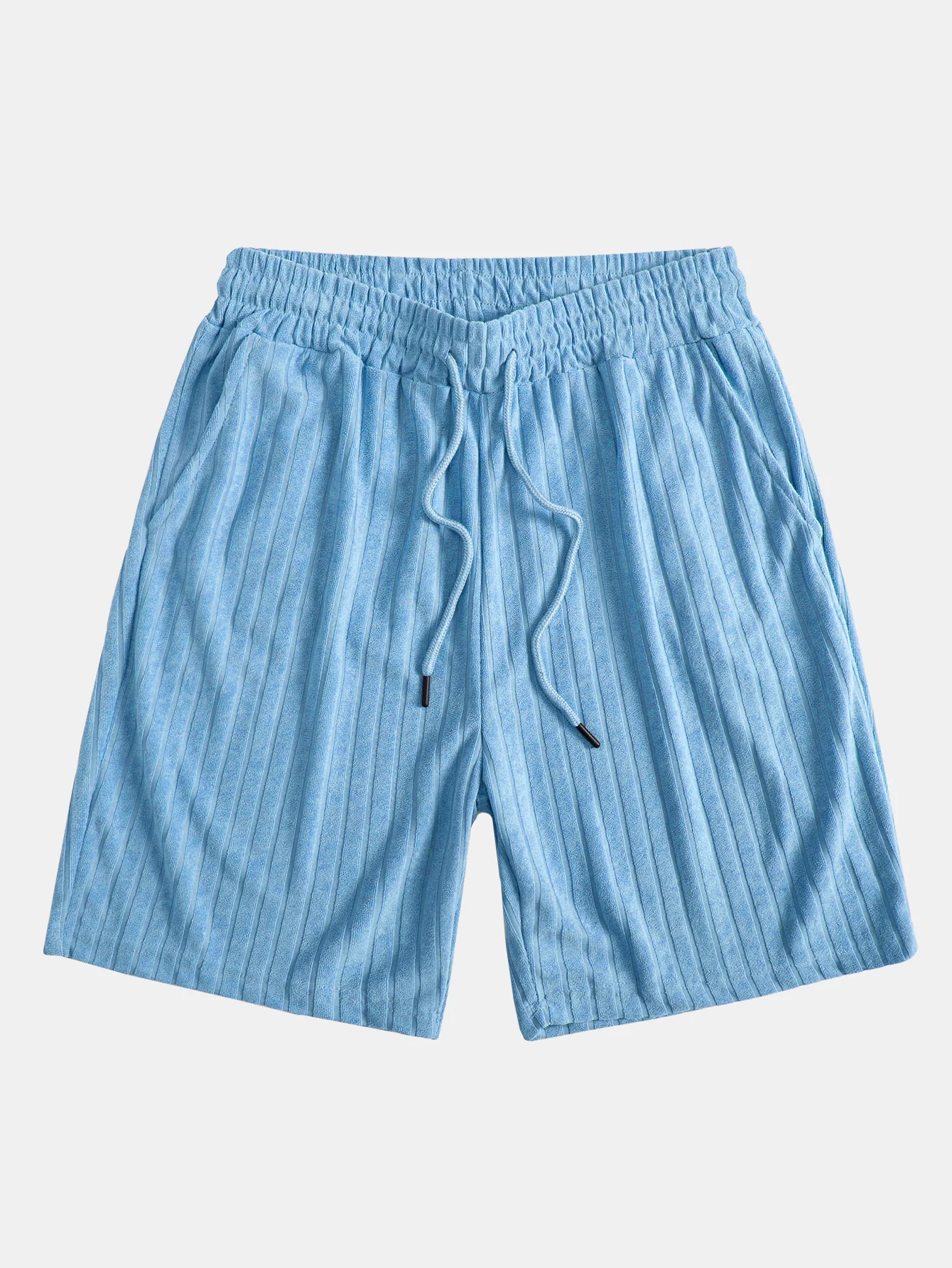 Striped Terry Cuban Shirt & Striped Terry Cuban Shorts - Image 14