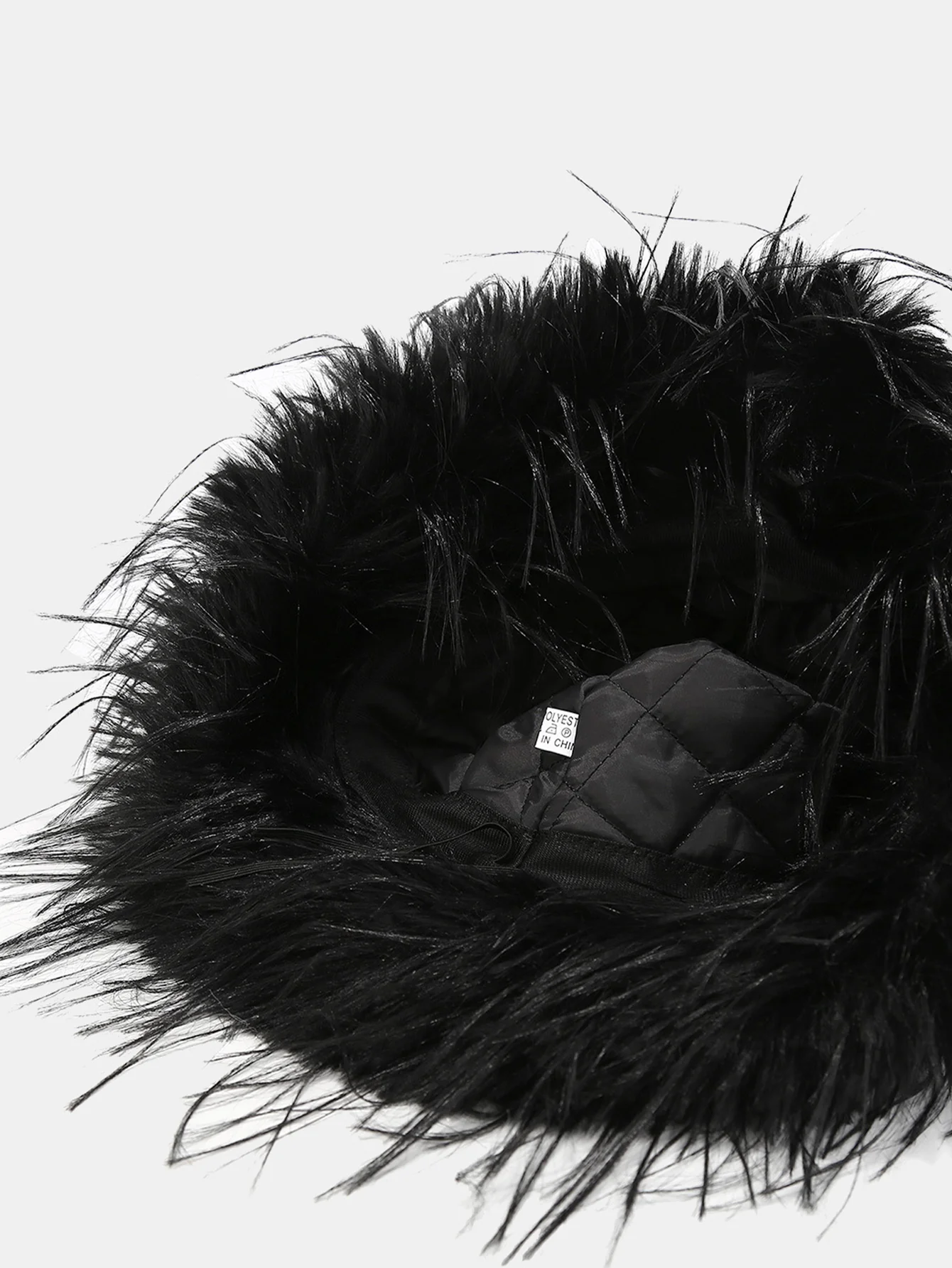 Stylish Fluffy Faux Fur Warm Fisherman Hat - Image 3