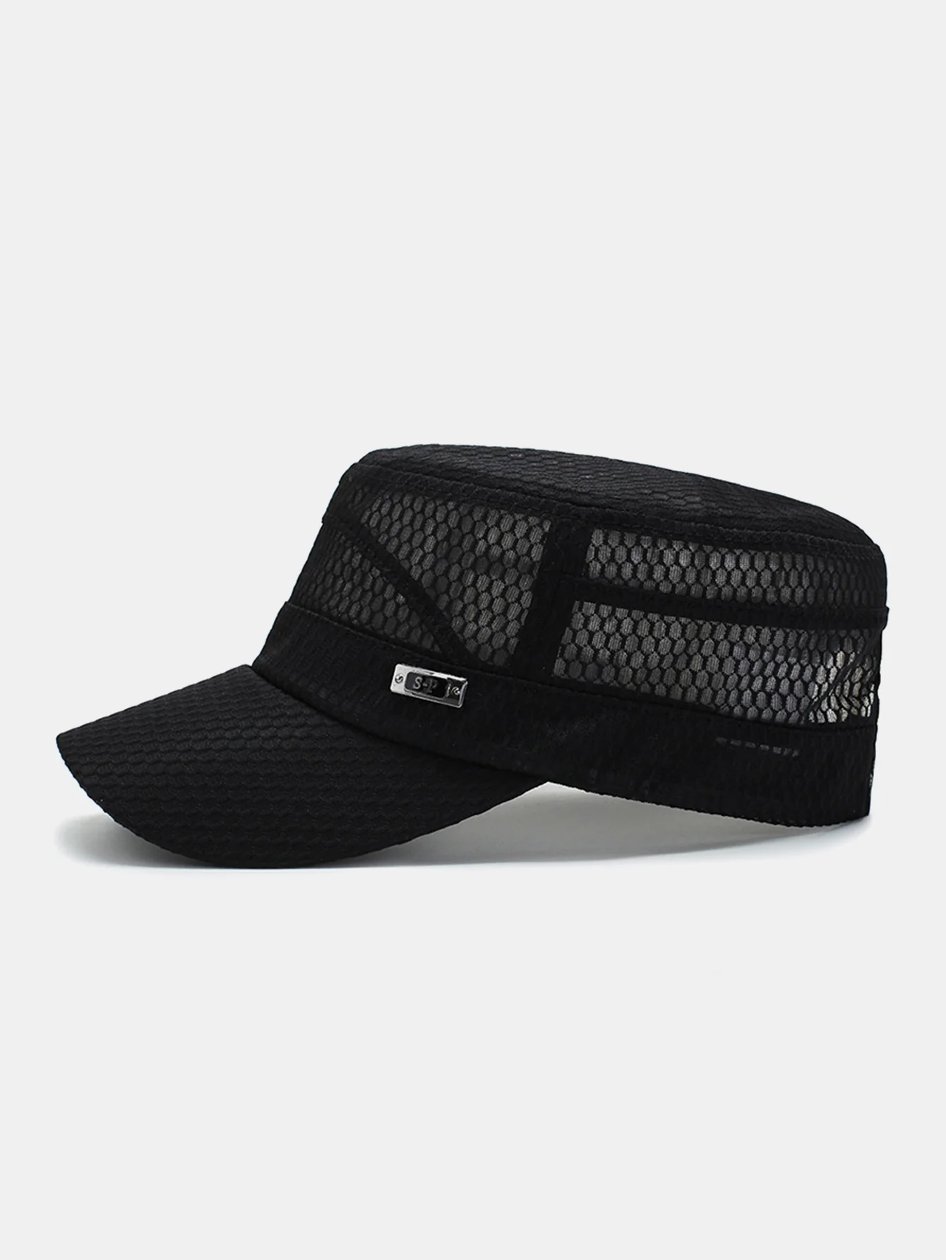 Summer Flat Cap Breathable Mesh Sun Hat For Outdoor Casual Wear - Image 8