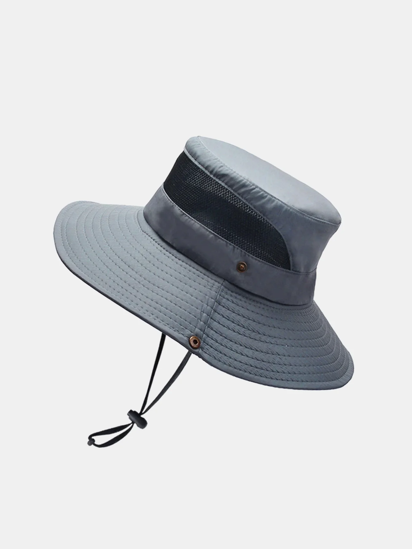 Sommer-Mesh-atmungsaktiver Outdoor-Bergsteiger-Hut mit breiter Krempe - Image 5