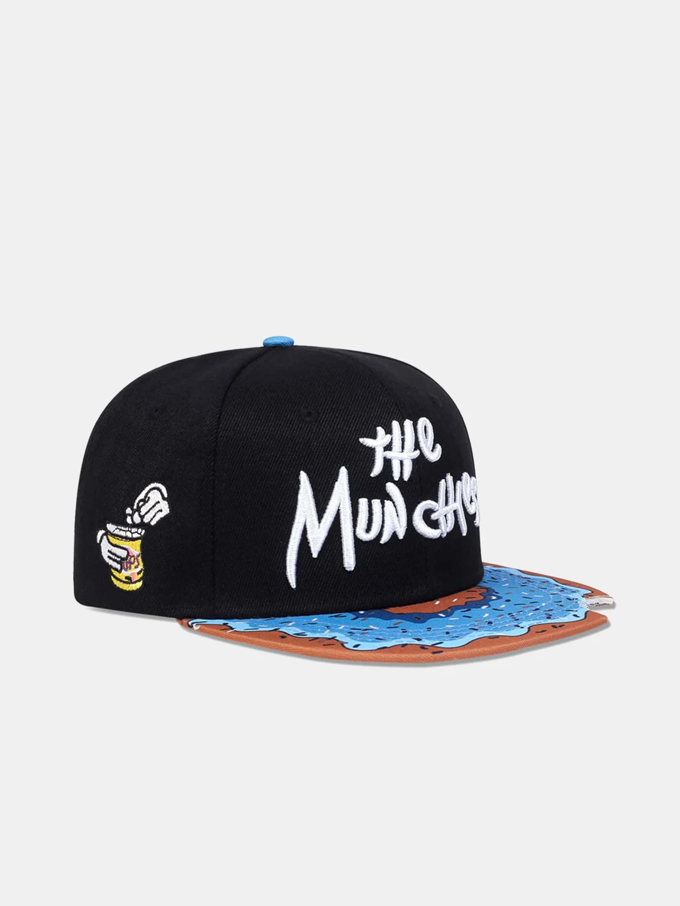 Nehmen Sie einen Biss von einem Donut-förmigen Slogan-Stickerei-Baseballcap - Image 3