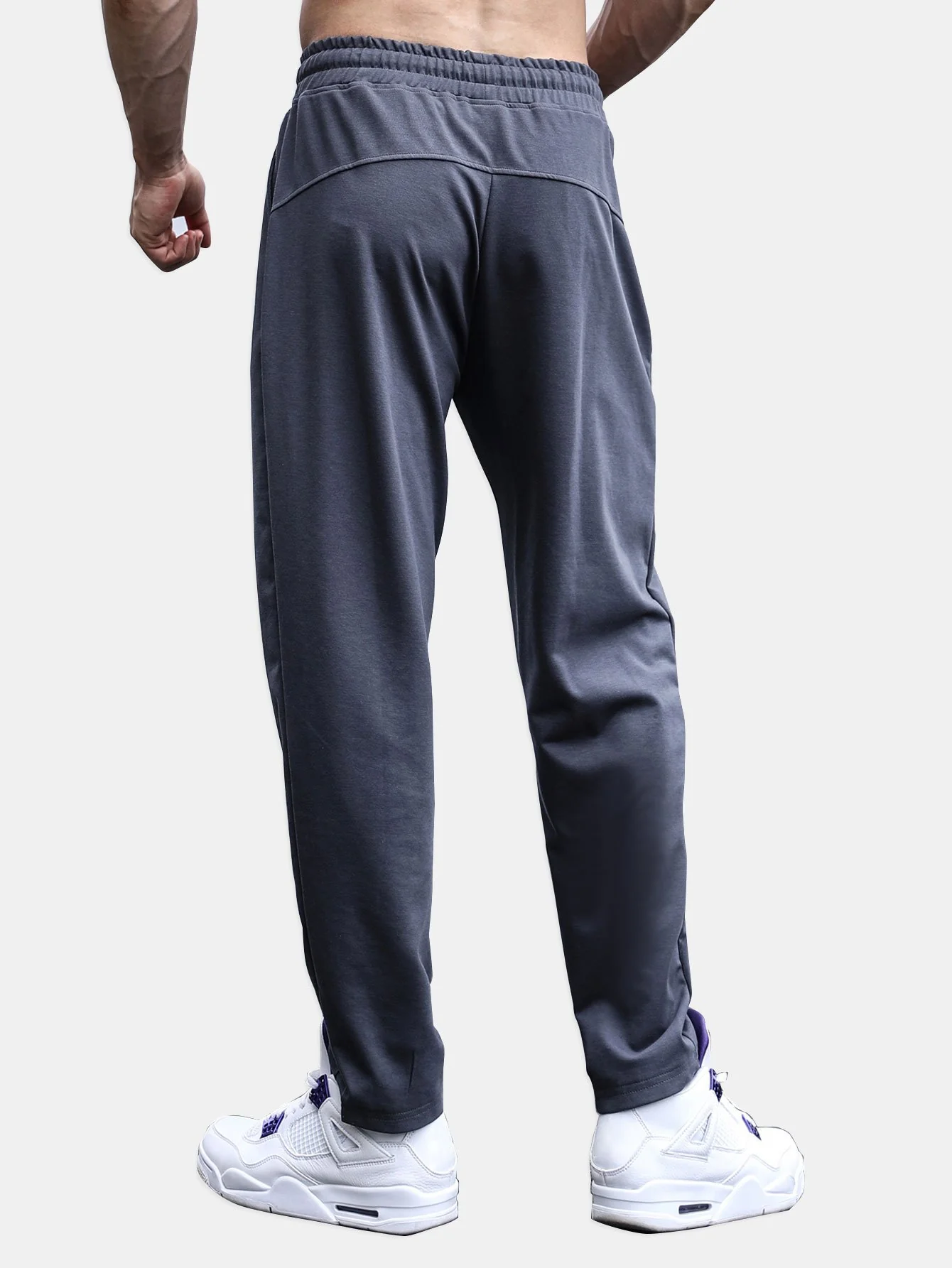Tapered Jogginghose mit Paspel - Image 3