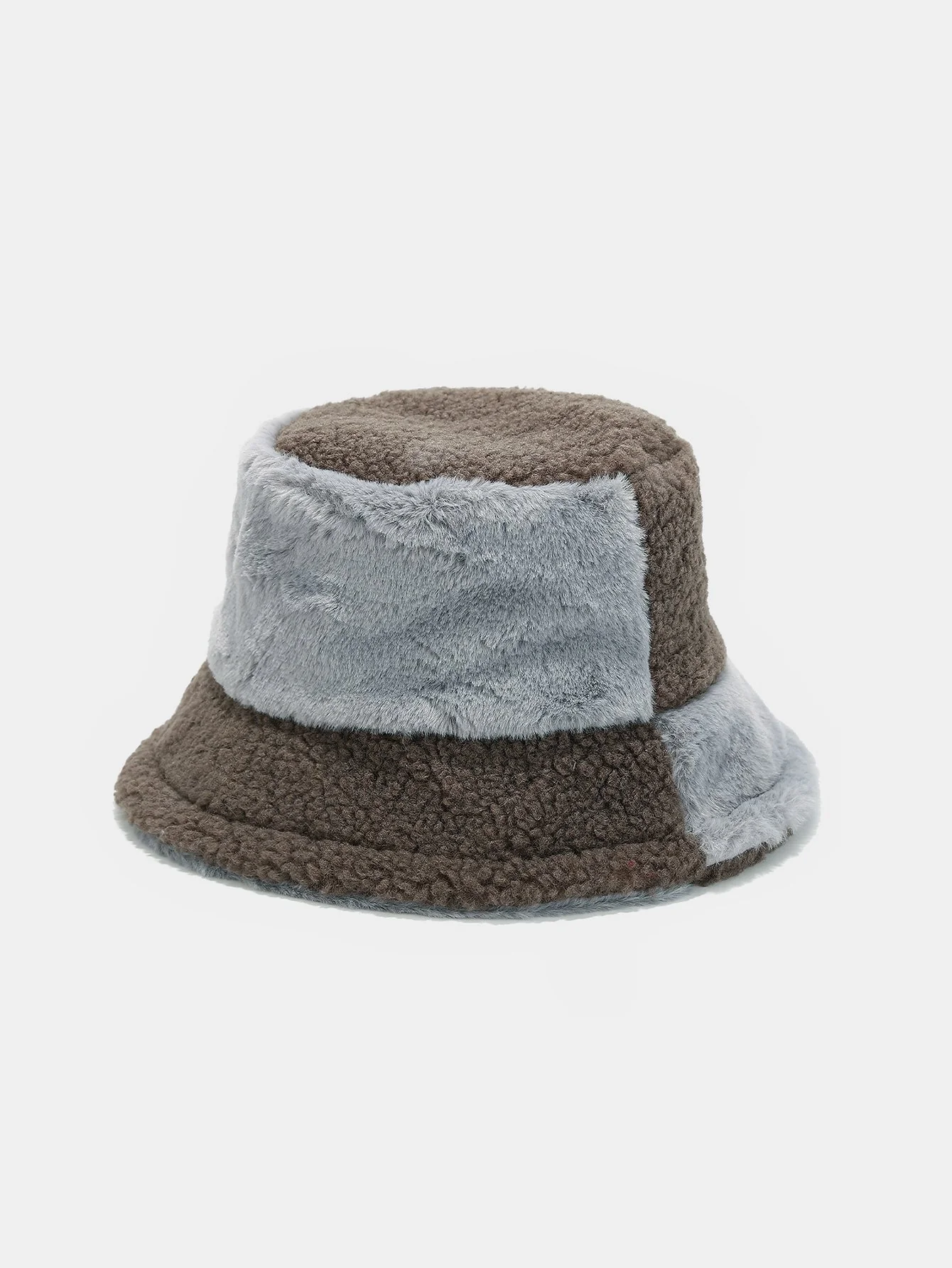 Teddy Farbblock Warmer Bucket Hat - Image 3