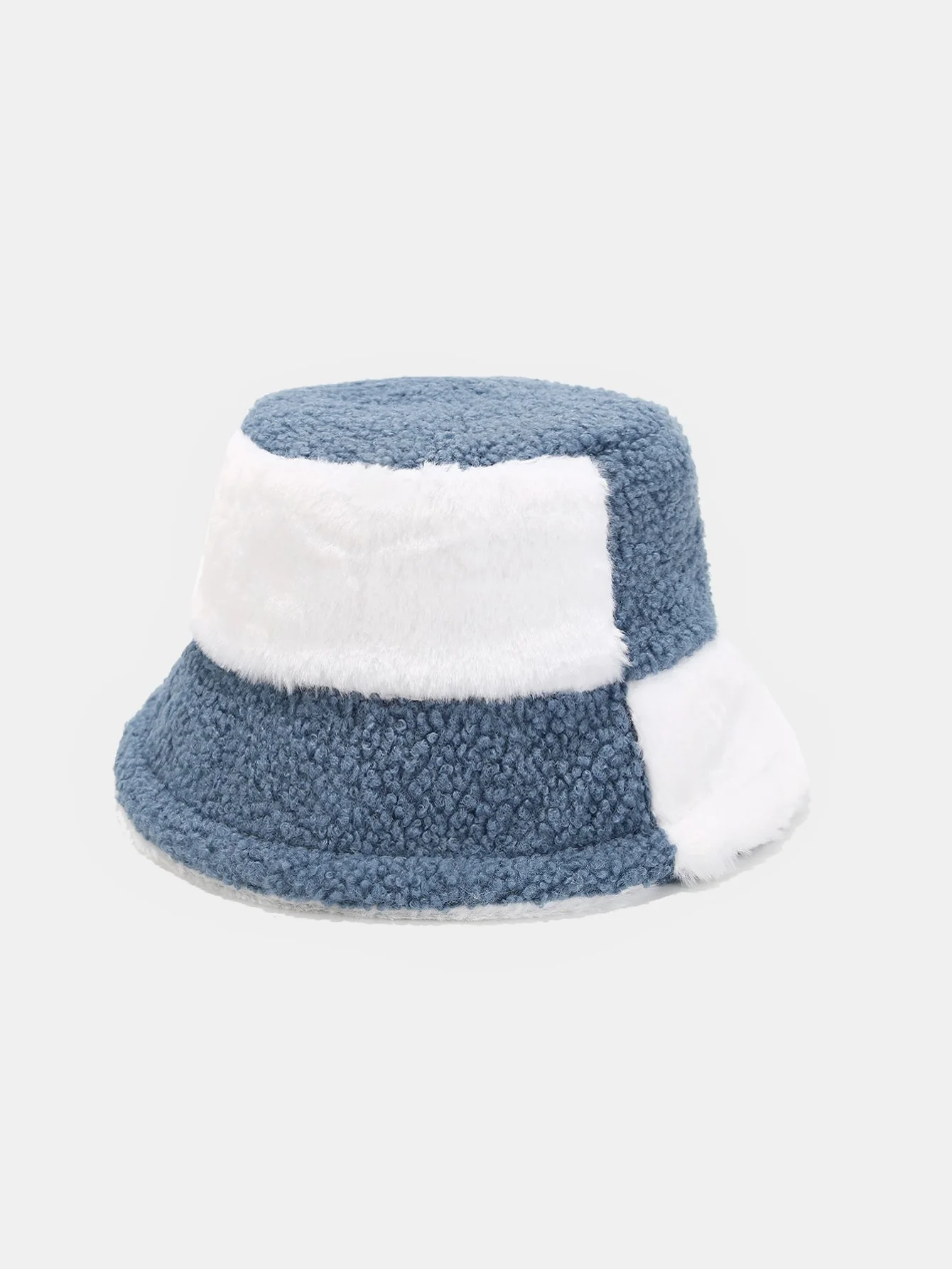 Teddy Farbblock Warmer Bucket Hat - Image 5