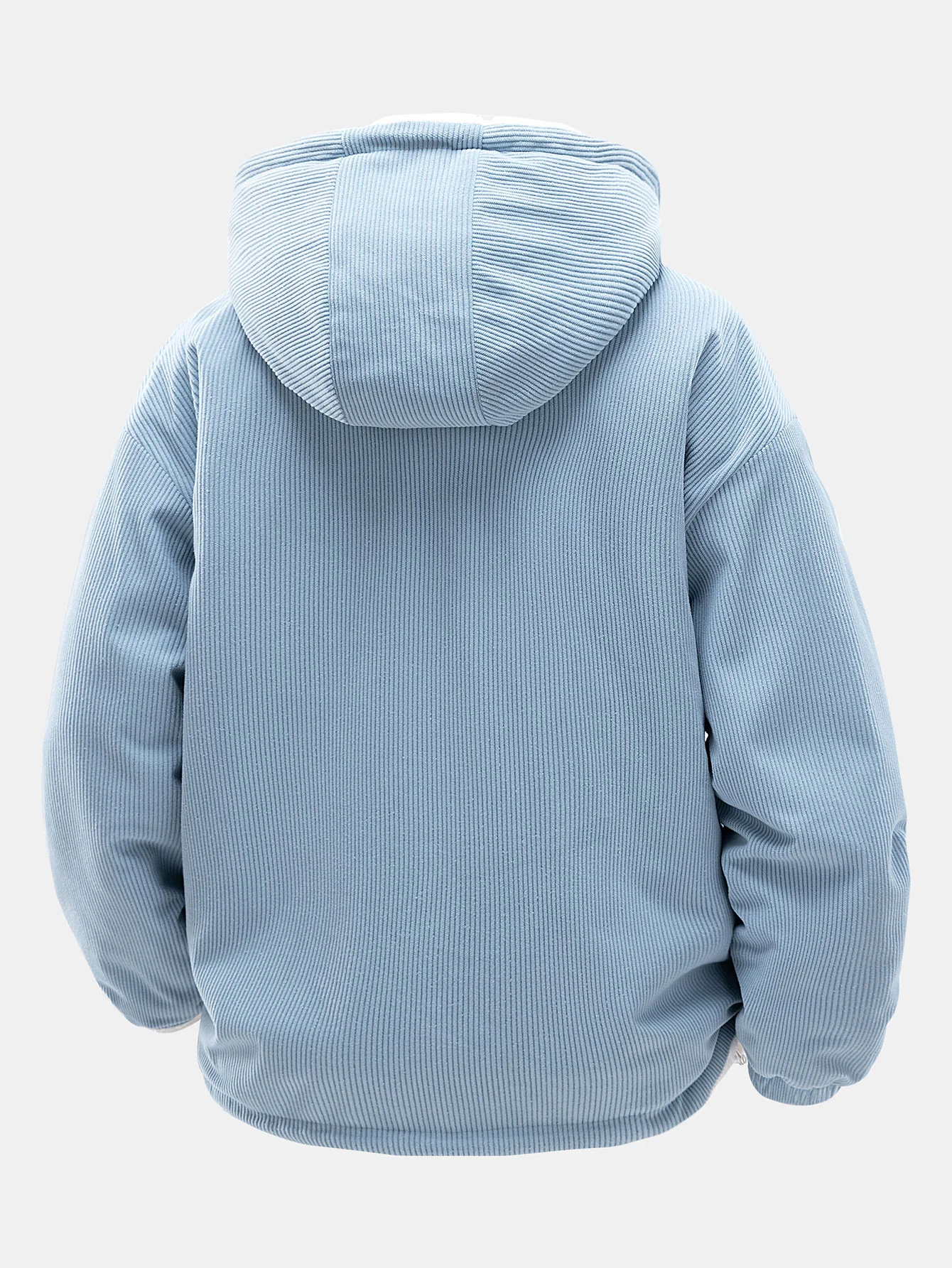 Teddy Corduroy Wendbare Kapuzenjacke - Image 10