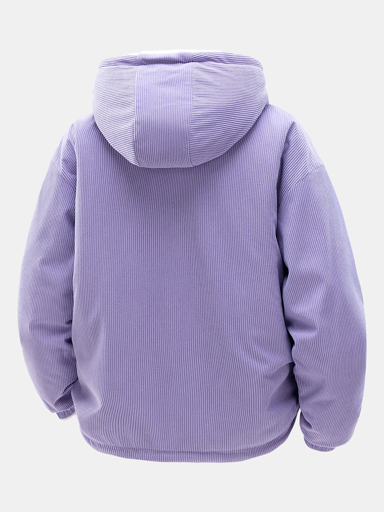 Teddy Corduroy Wendbare Kapuzenjacke - Image 16