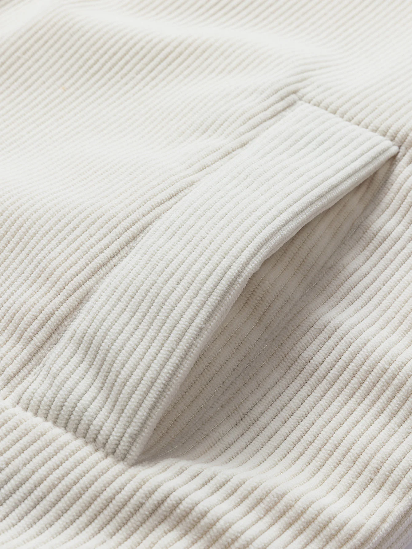 Teddy Corduroy Wendbare Kapuzenjacke - Image 19