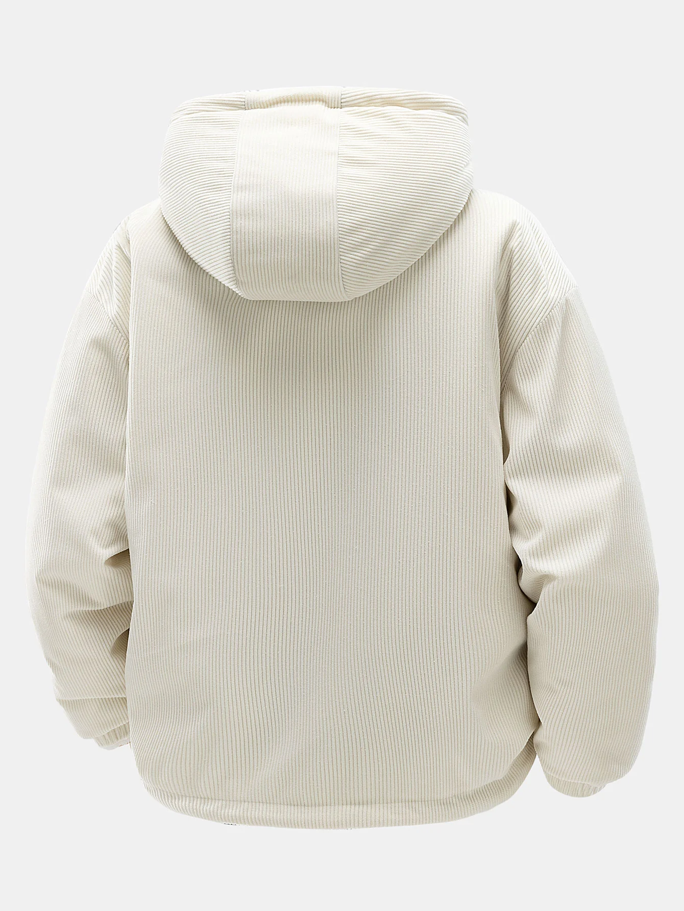 Teddy Corduroy Wendbare Kapuzenjacke - Image 3