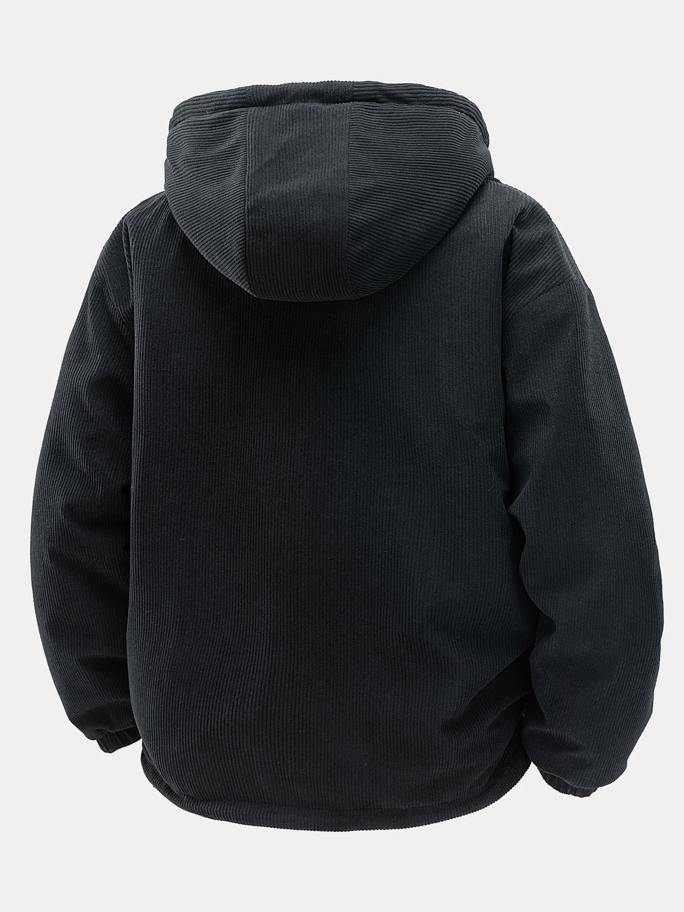 Teddy Corduroy Wendbare Kapuzenjacke - Image 7