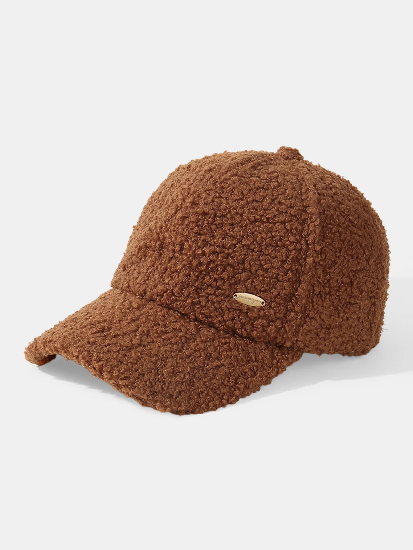 Teddy Fleece Baseball Cap