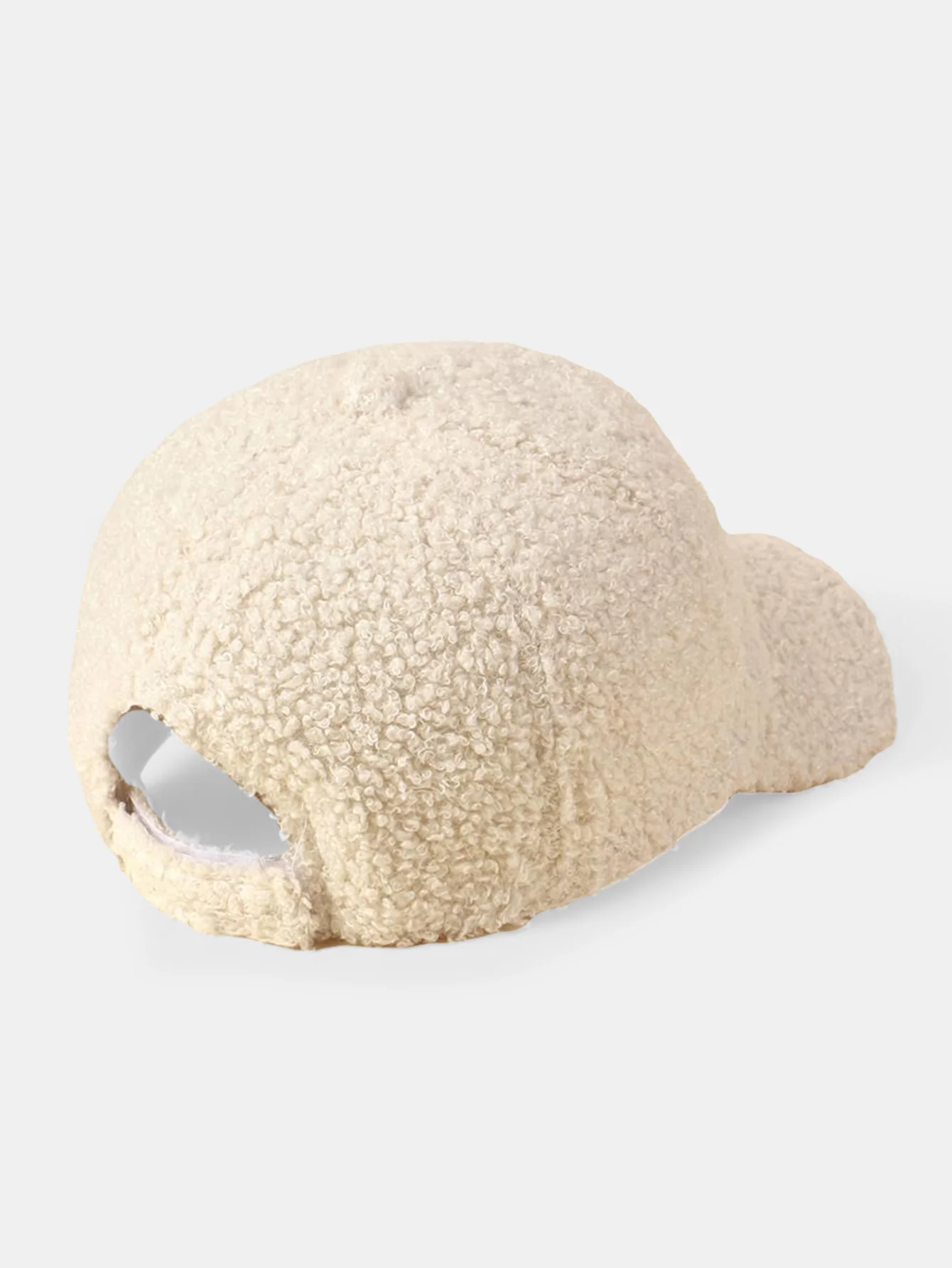 Teddy Fleece Baseball Cap - Image 6