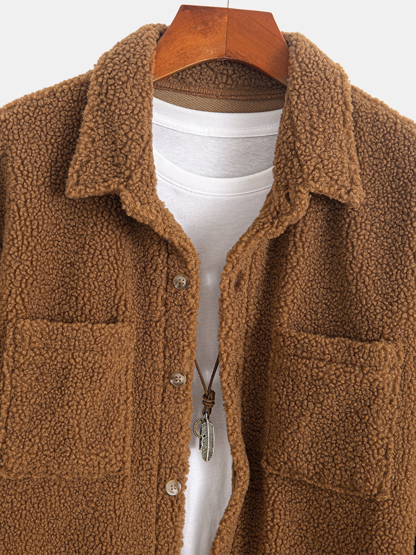 Teddy-Fleece-Knopfhemd - Image 10