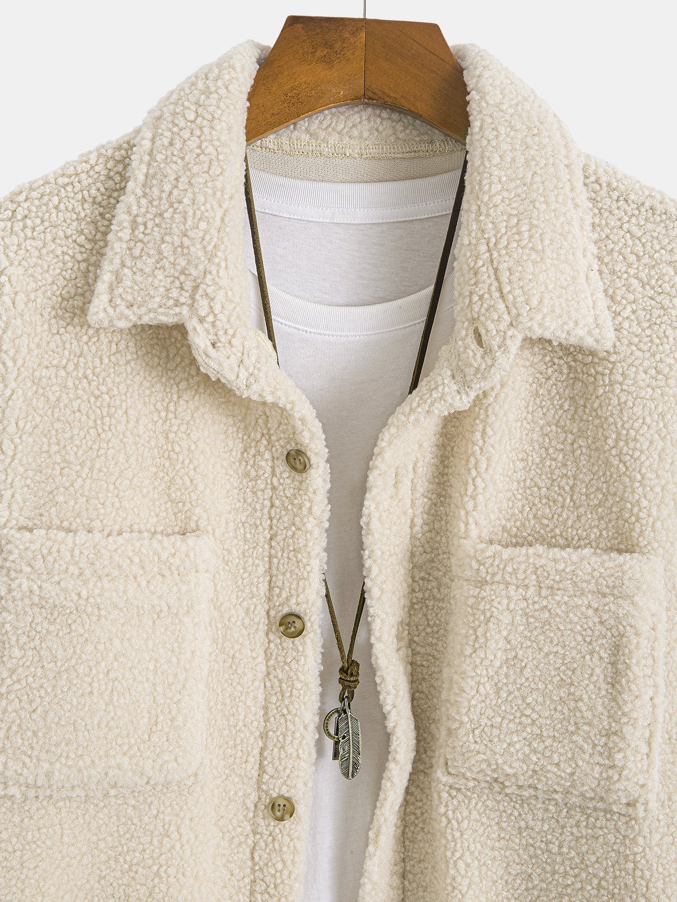 Teddy-Fleece-Knopfhemd - Image 7