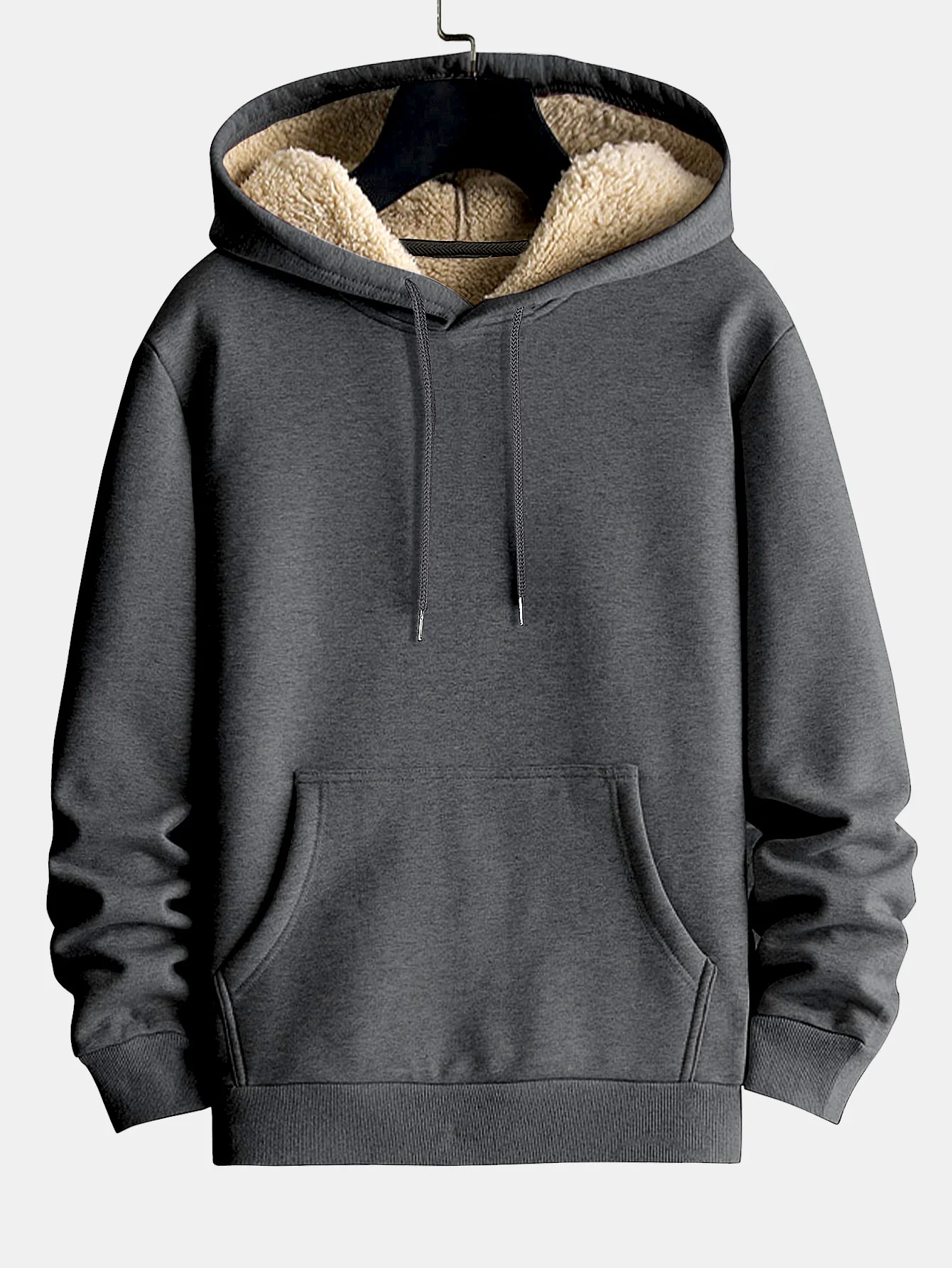 Teddy Lined Hoodie - Image 3