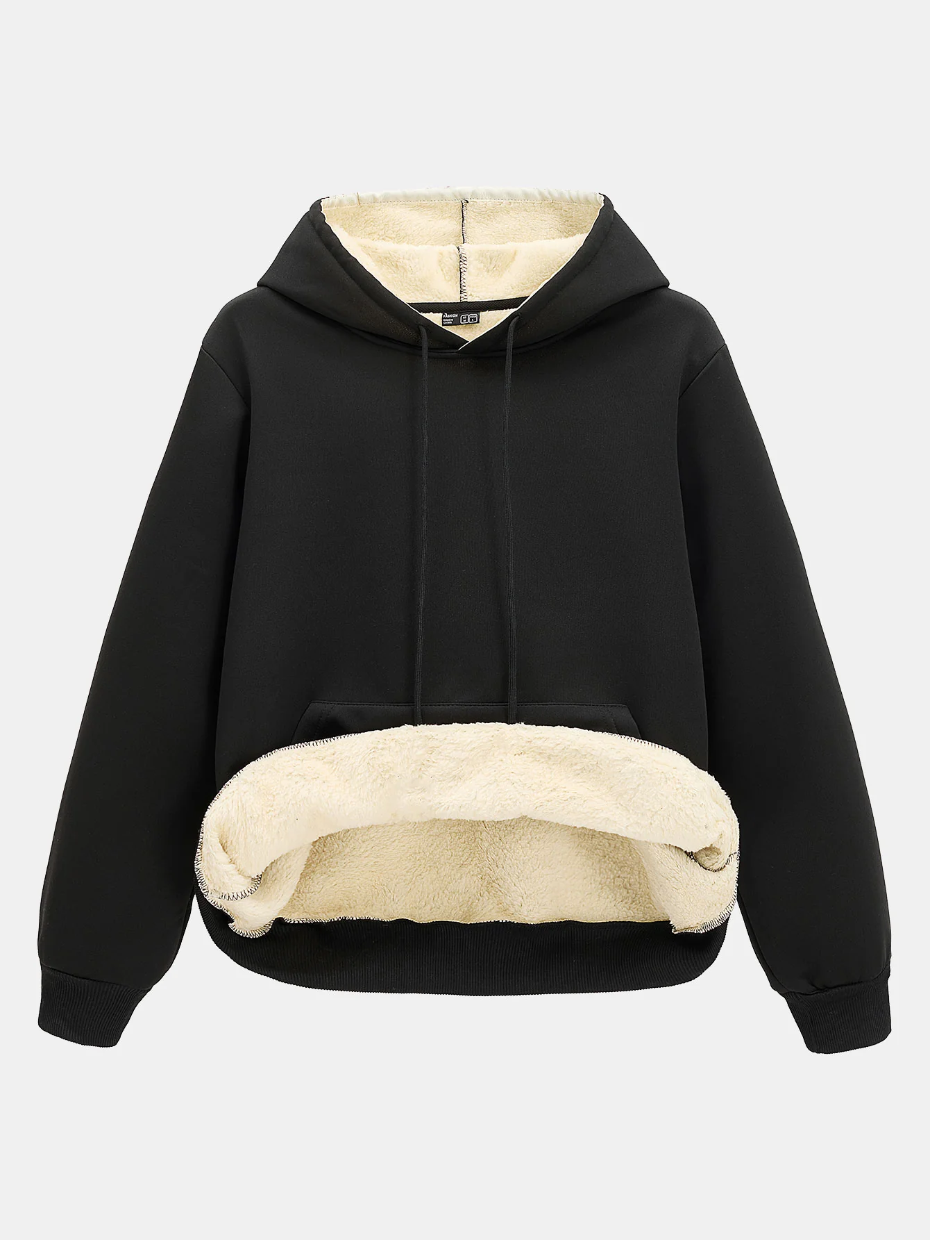Teddy Lined Hoodie - Image 5