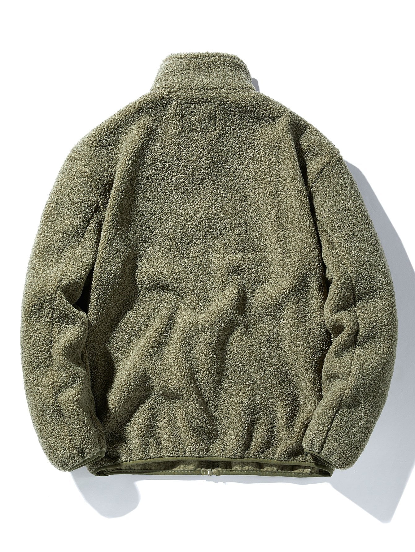 Teddy-Fleece-Zip-Up-Mantel - Image 4