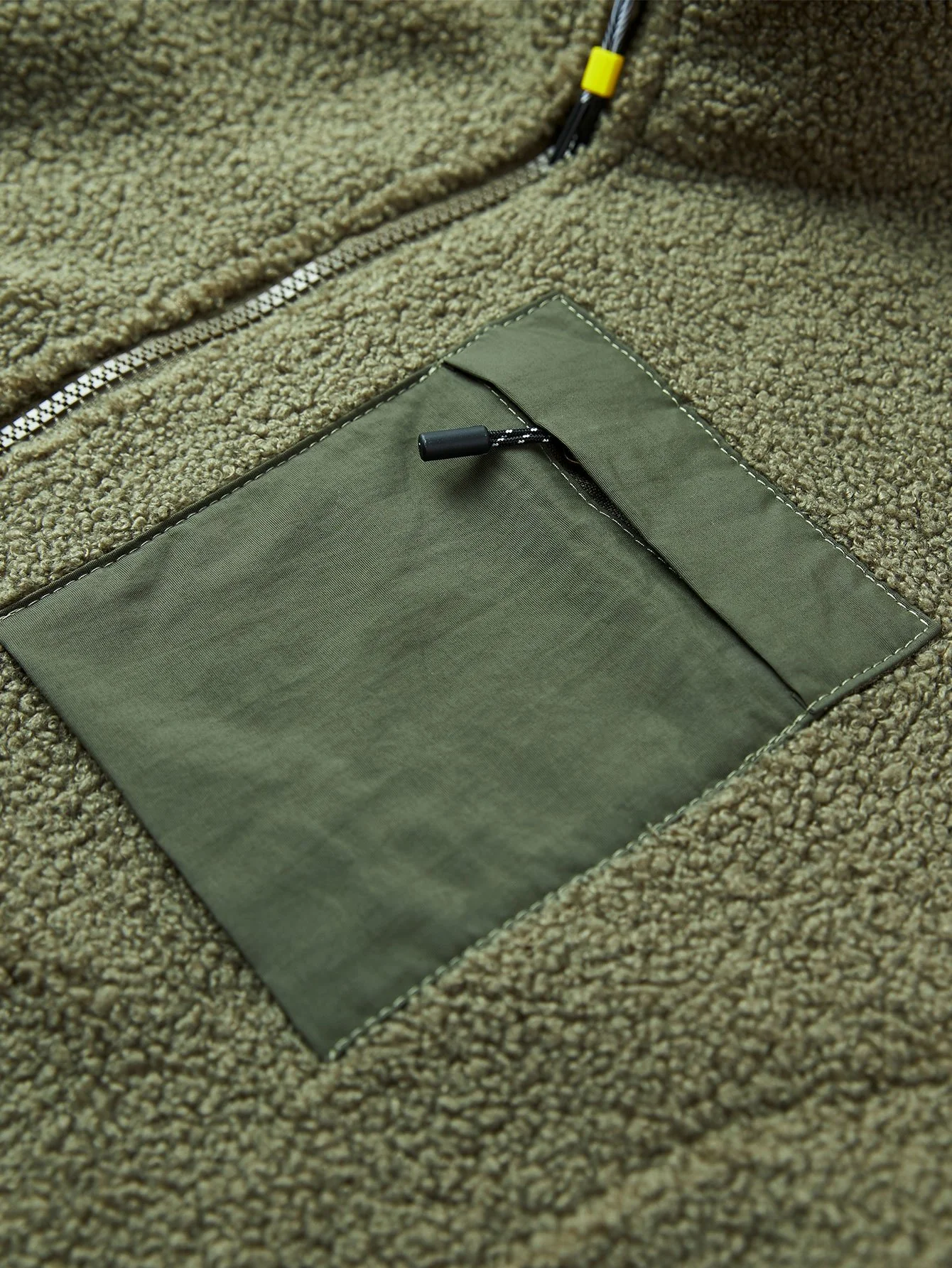 Teddy-Fleece-Zip-Up-Mantel - Image 7