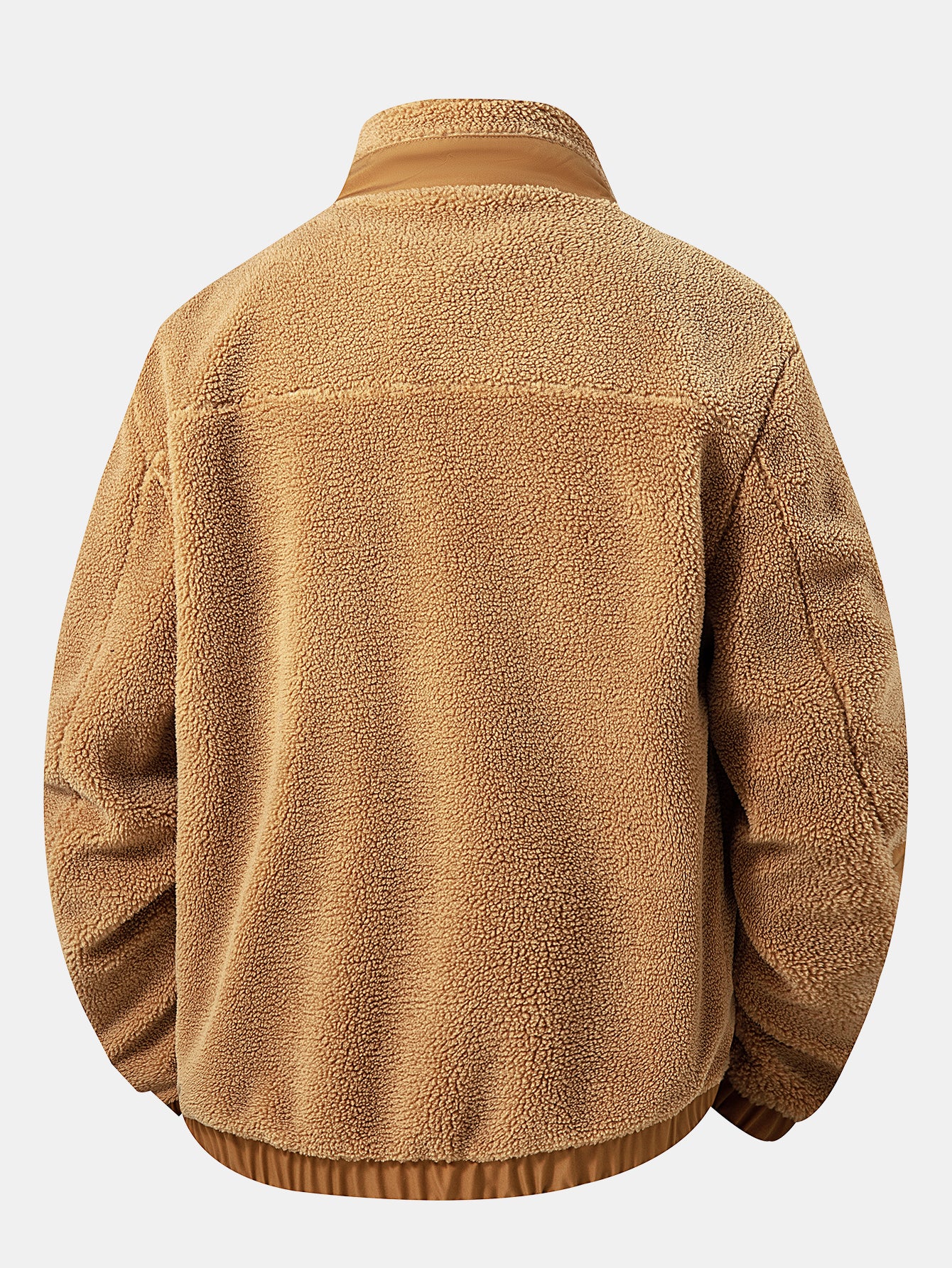 Teddy-Fleece-Reißverschluss-Taschenjacke - Image 2