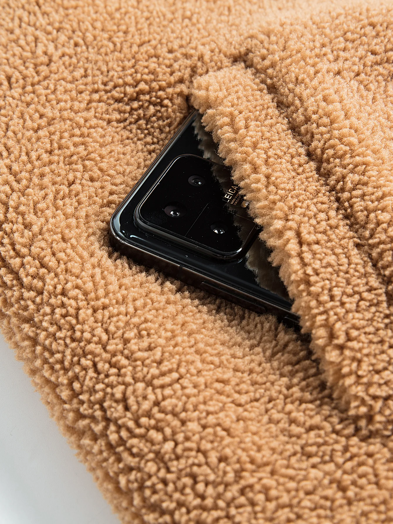 Teddy-Fleece-Reißverschluss-Taschenjacke - Image 8