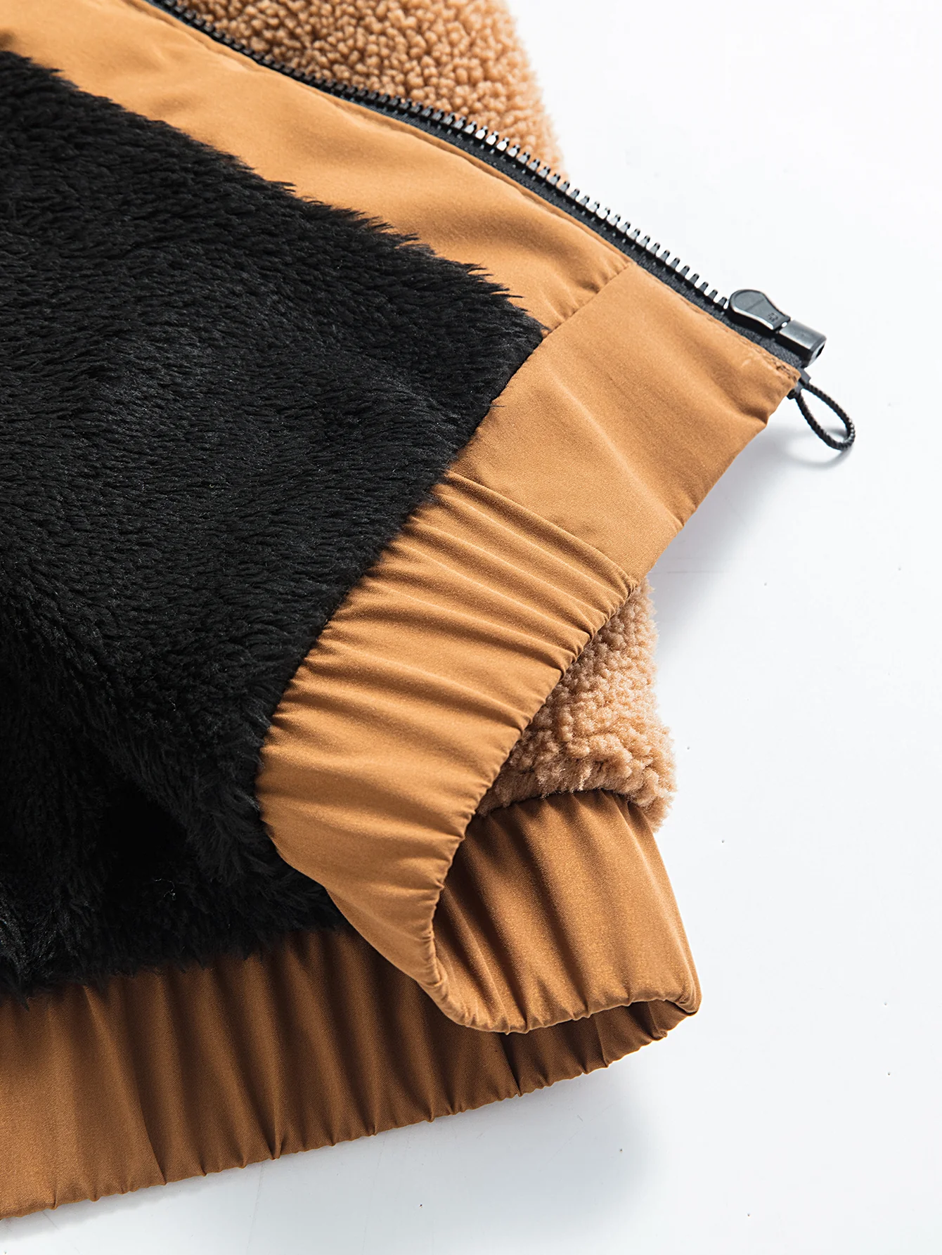 Teddy-Fleece-Reißverschluss-Taschenjacke - Image 9