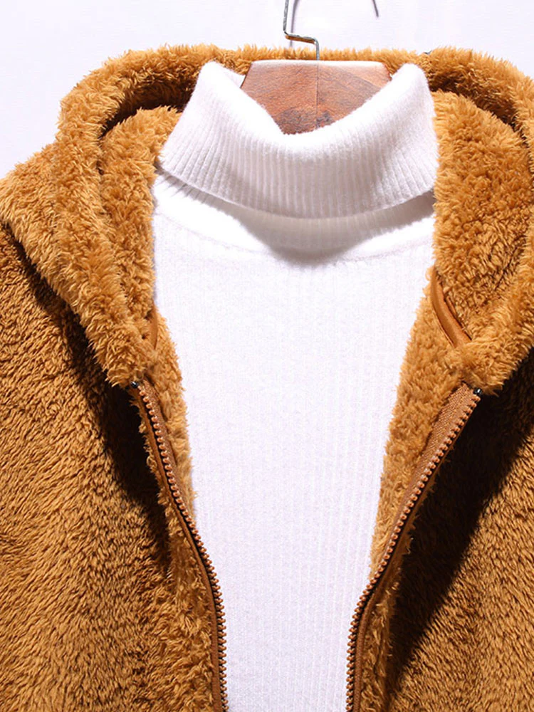 Teddy-Kapuzenmantel - Image 5