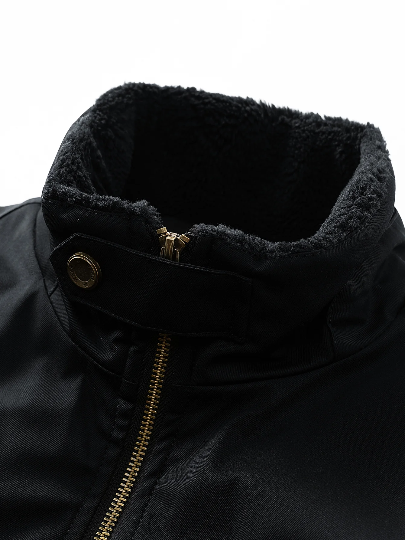 Teddy Lined Bomber Jacket - Image 5