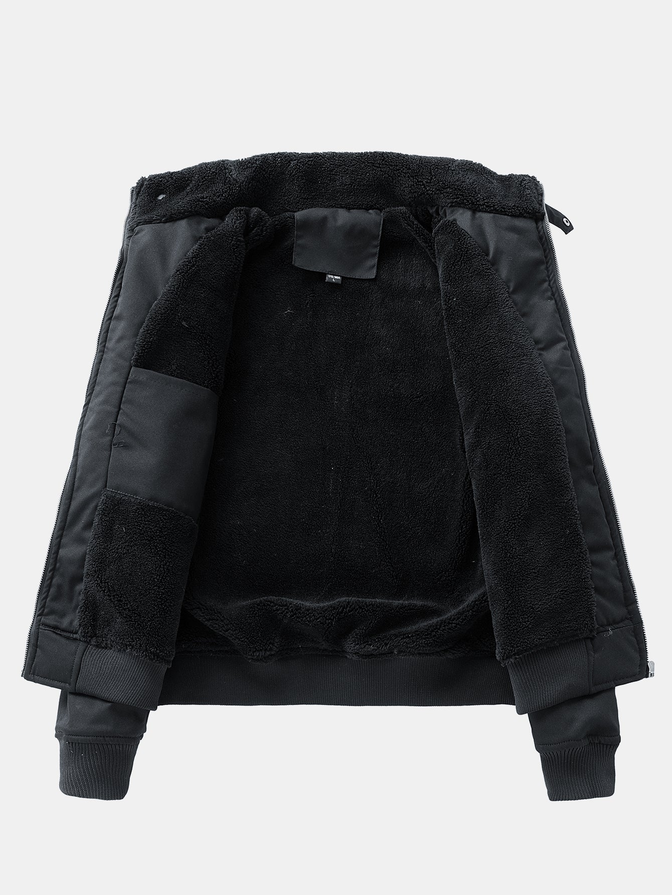 Teddy Lined Bomber Jacket - Image 7