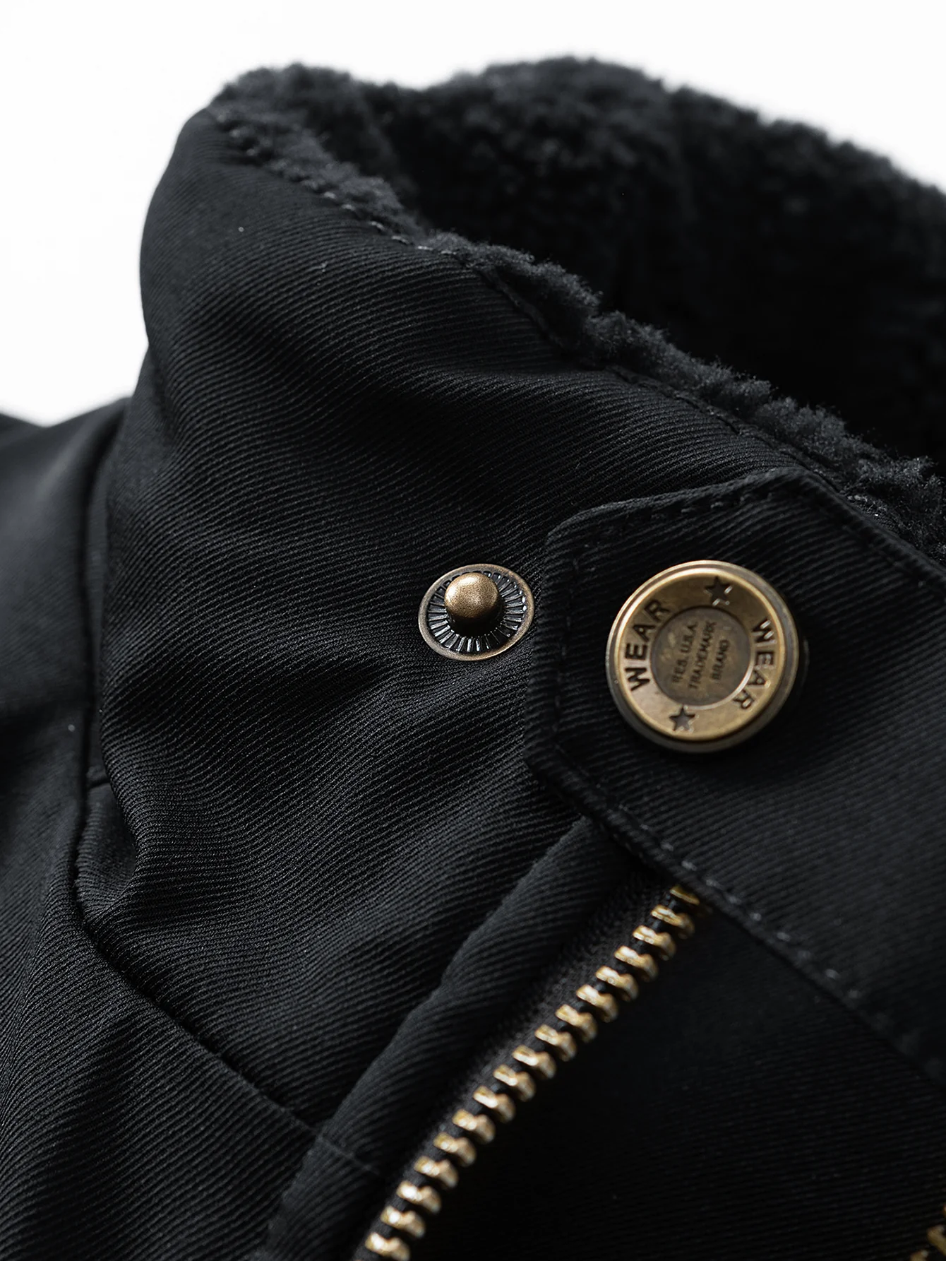 Teddy Lined Bomber Jacket - Image 8
