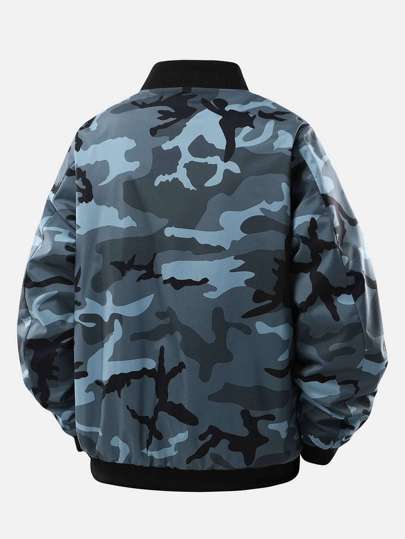 Teddy gefütterte Camouflage Reißverschlussjacke - Image 2
