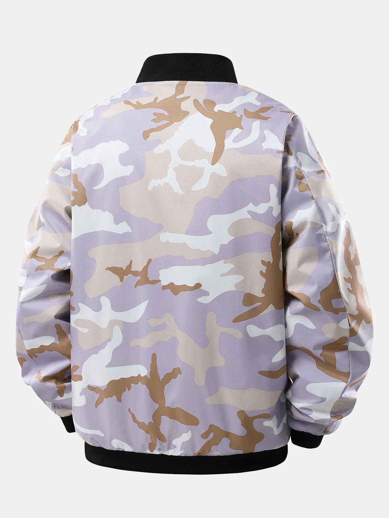 Teddy gefütterte Camouflage Reißverschlussjacke - Image 4