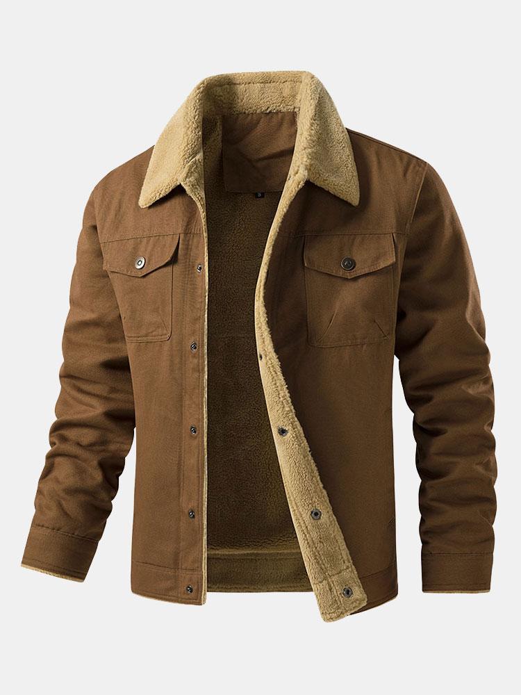 Teddygefütterte Chinojacke