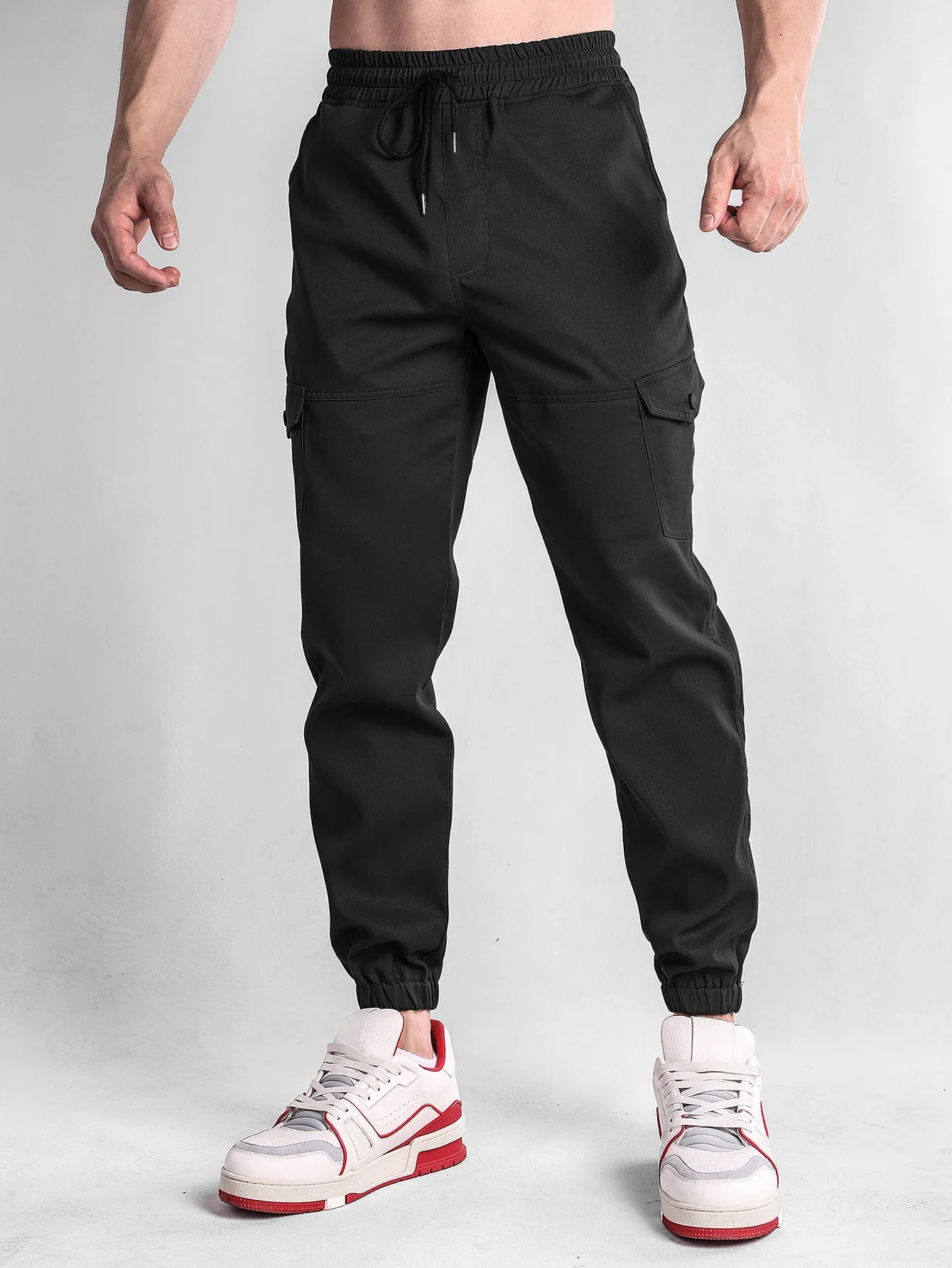 Teddygefütterte Chino-Jacke & Chino Cargo Jogginghosen - Image 8