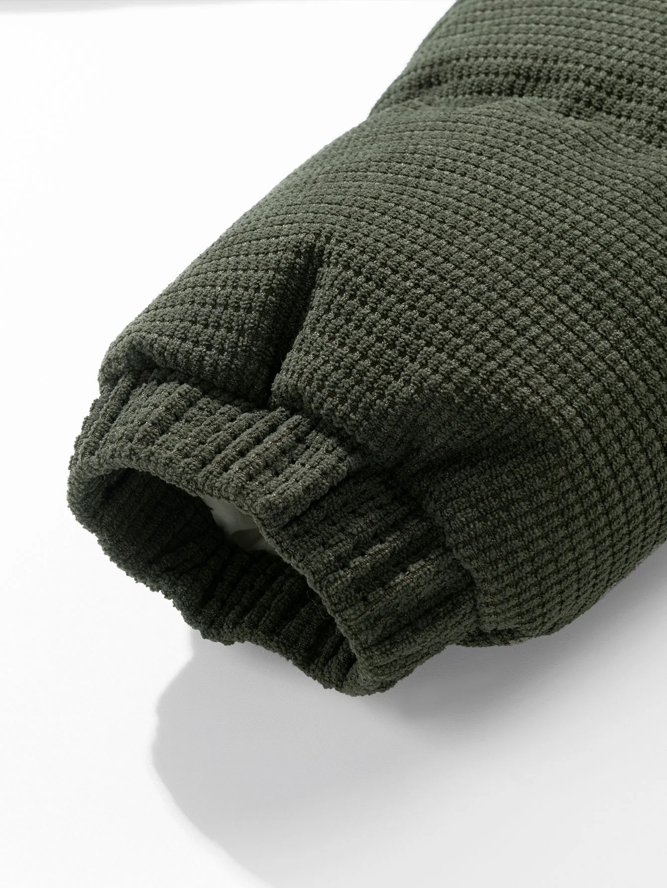 Teddygefütterte Corduroy Kapuzen-Pufferjacke - Image 10