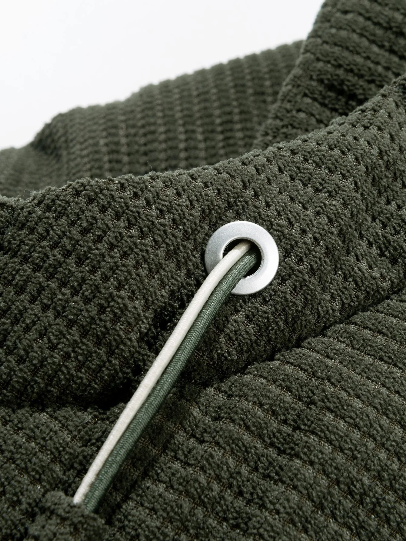 Teddygefütterte Corduroy Kapuzen-Pufferjacke - Image 7