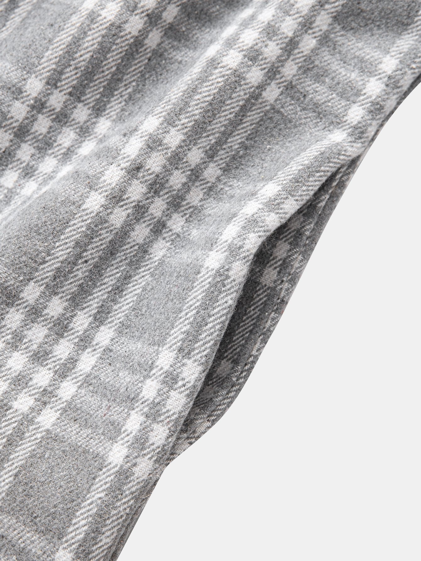 Teddygefüttertes Flanell-Karobluse mit Kapuze - Image 6