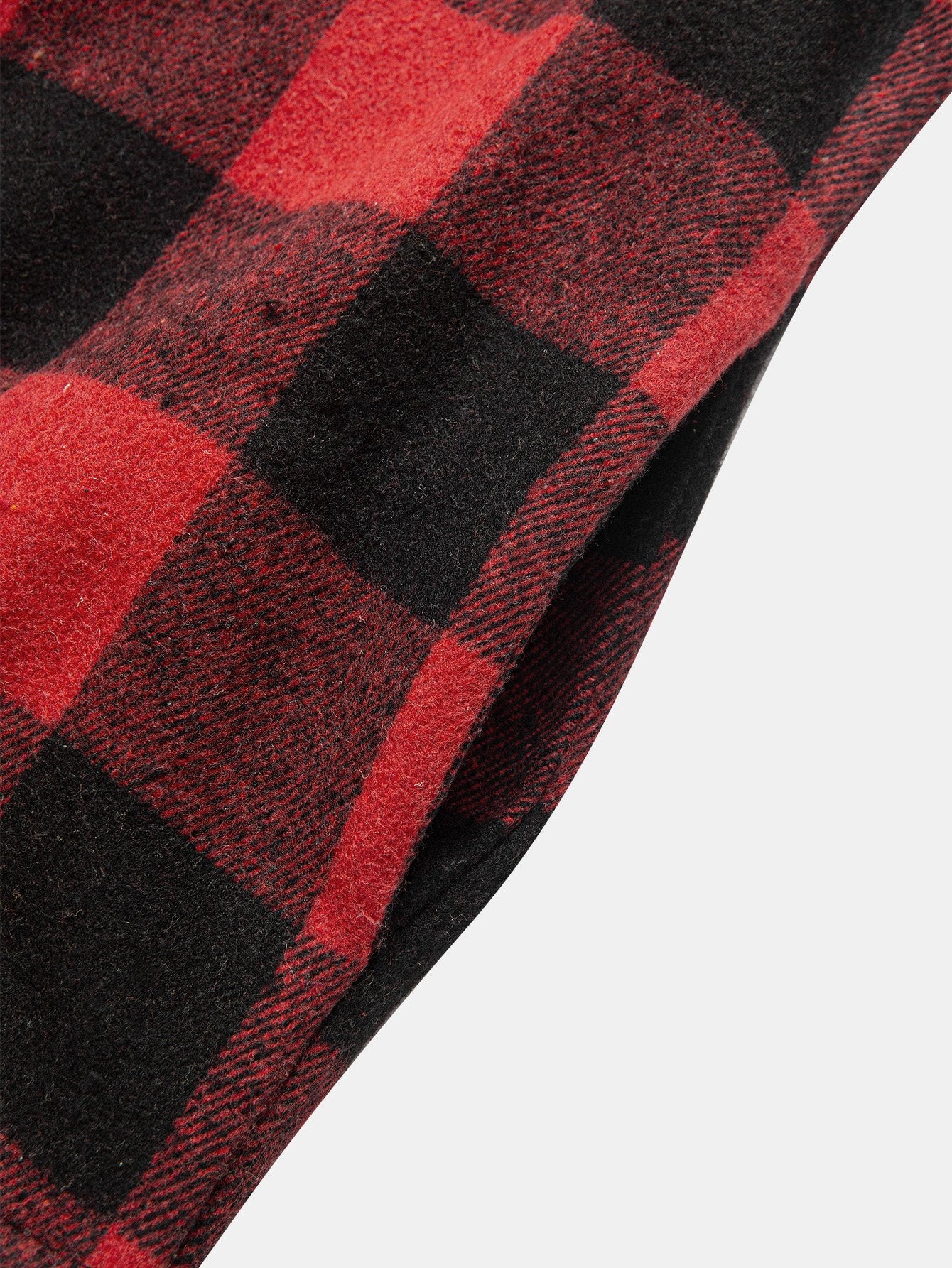Teddygefüttertes Flanell-Karobluse mit Kapuze - Image 6