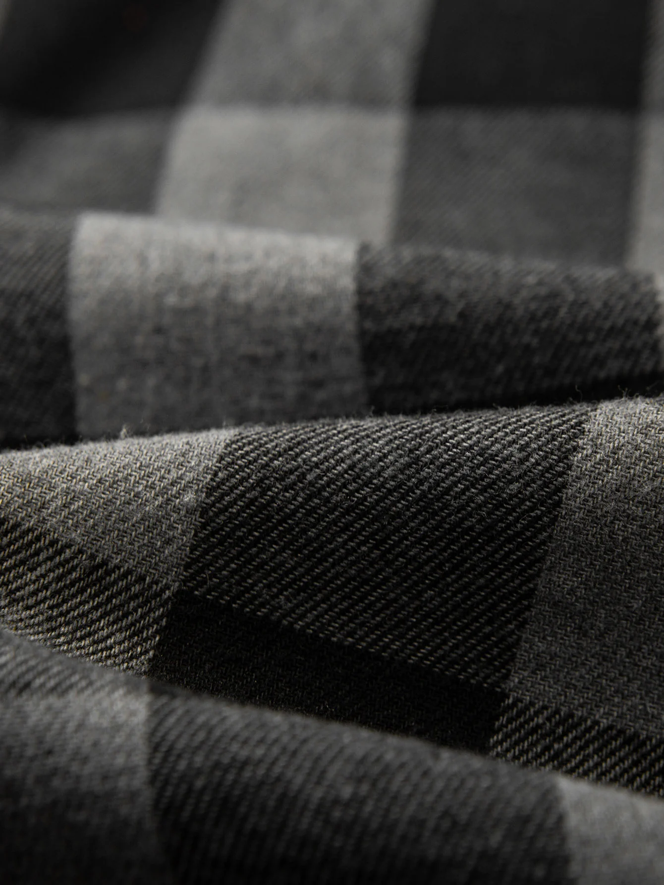 Teddygefütterter Flanell-Karo-Hoodie - Image 10